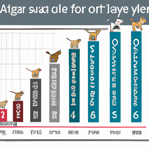 3. אינפוגרפיקה המציגה תוחלת חיים ממוצעת של גדלי כלבים שונים
